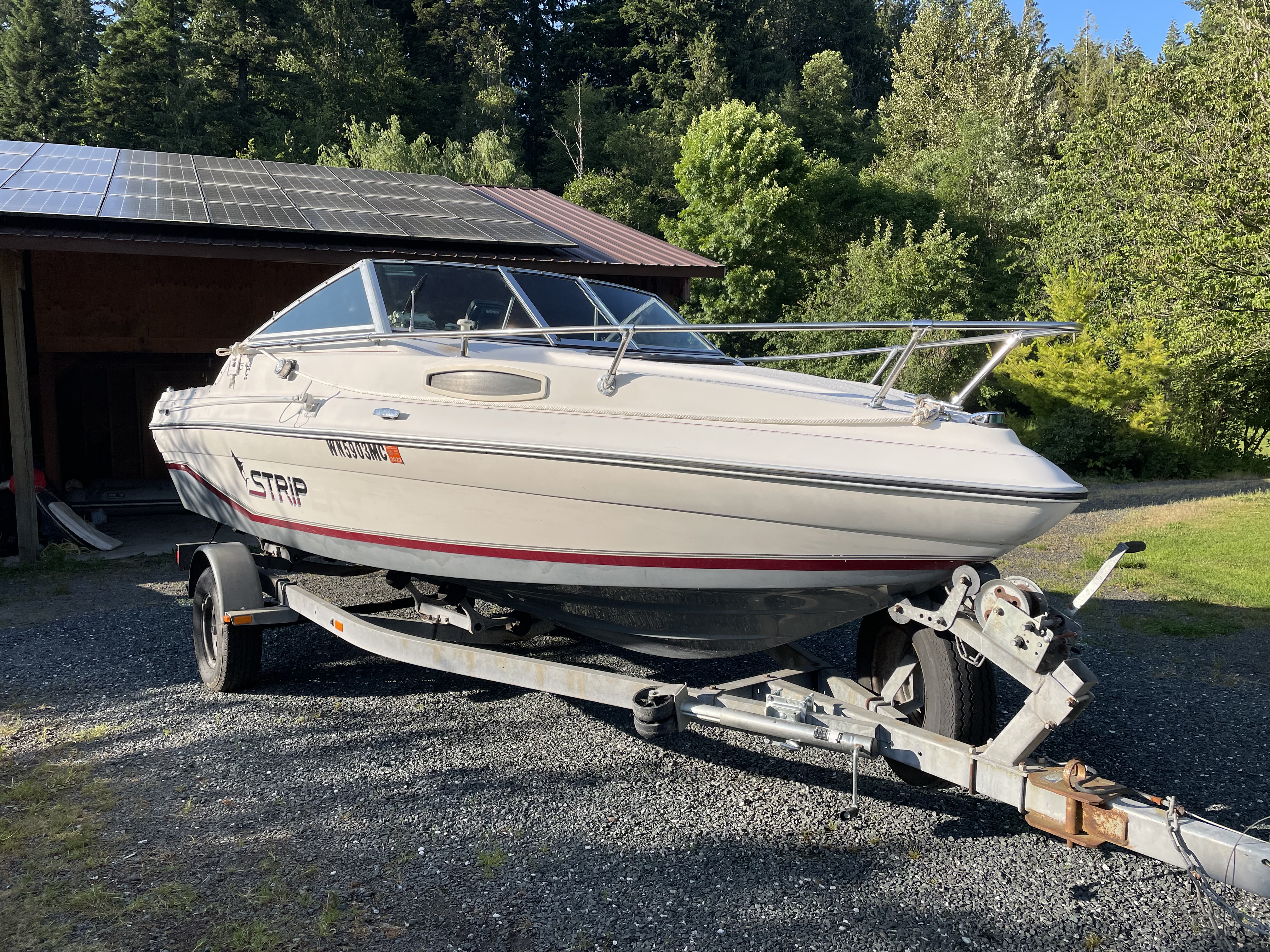 Used Fishing boats For Sale by owner | 1992 19 foot Other Sea Swirl Striper